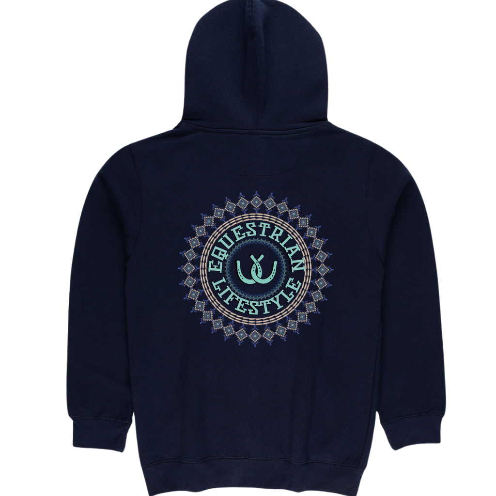 Equestrian Lifestyle Aztec Vibes Zip Hoodie