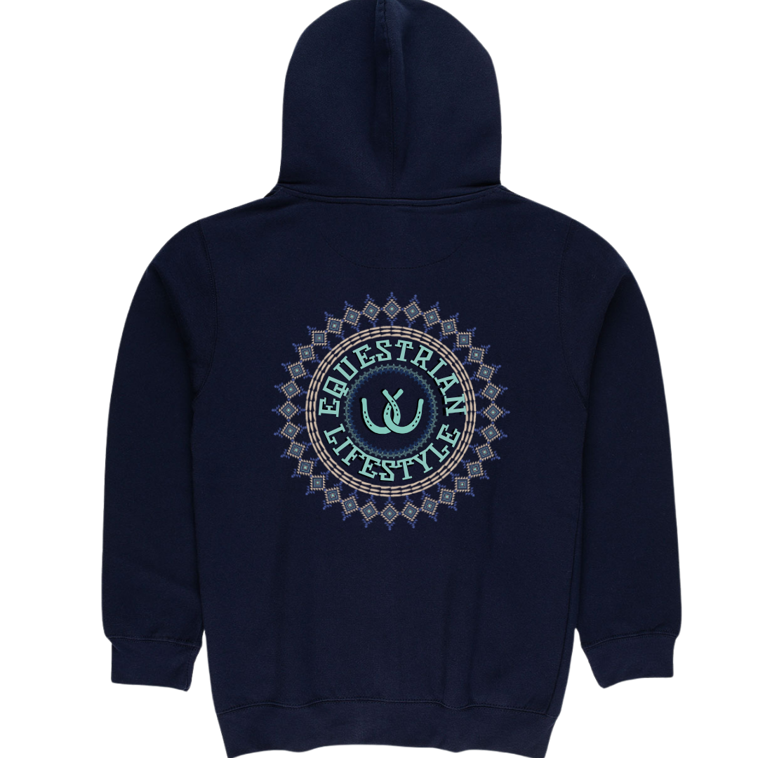 Equestrian Lifestyle Aztec Vibes Zip Hoodie