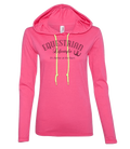 T-shirt à capuche « Equestrian Lifestyle » – Rose vif