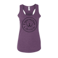 Equestrian Lifestyle Racerback Tank Top – Heather Aubergine Horseshoe