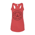 Equestrian Lifestyle Racerback Tank Top – Heather Red Horseshoe