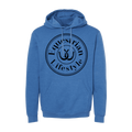 Equestrian Lifestyle Hoodie – Heather Royal Horseshoe