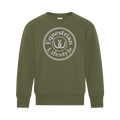 Equestrian Lifestyle Youth Crewneck Sweatshirt – Olive